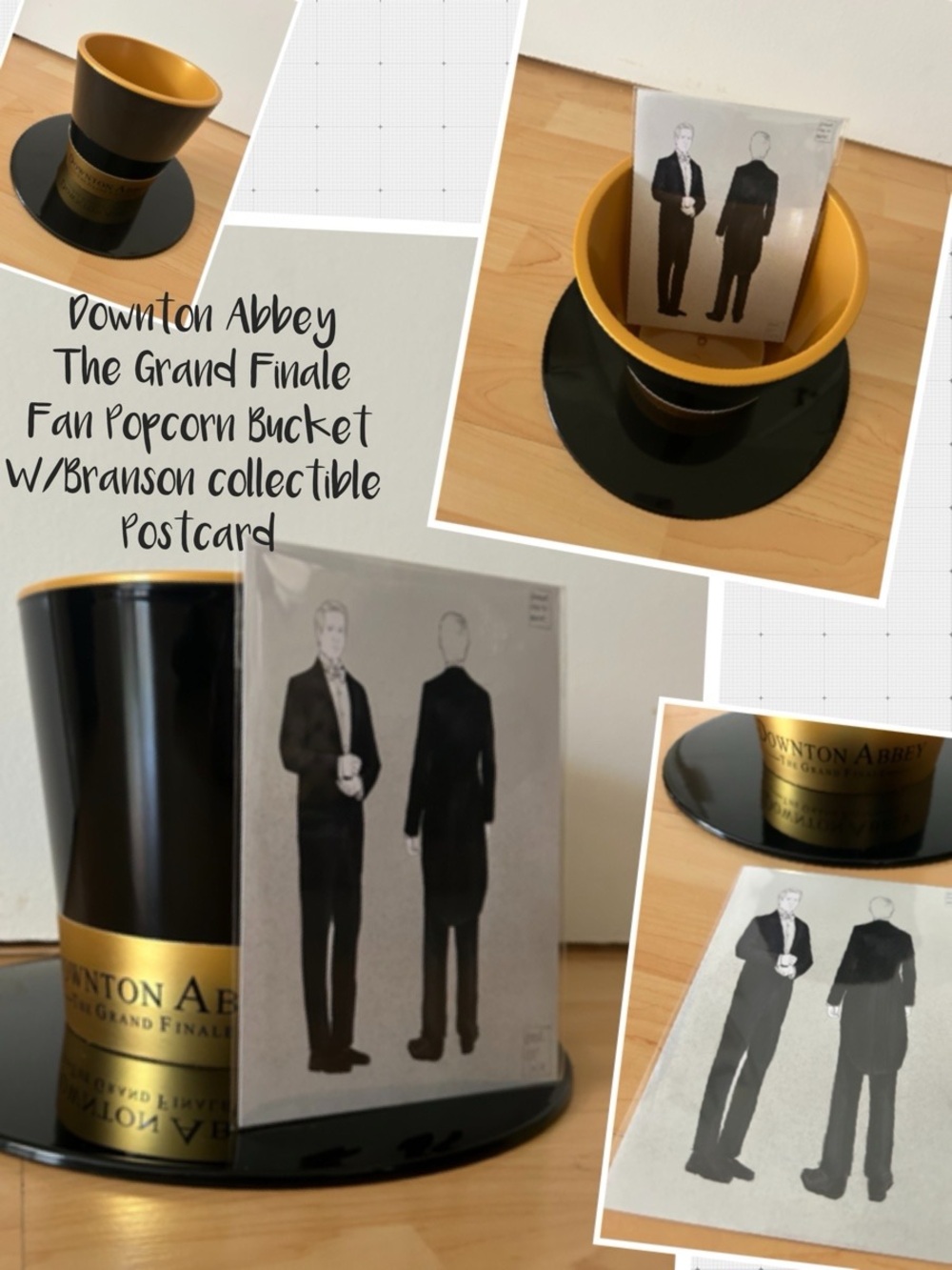 Downton Abbey Grand Finale Official Limited-Edition Top Hat Popcorn Bucket Post